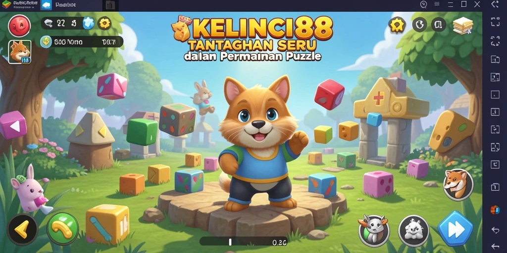 Screenshot KELINCI88 menampilkan gameplay Puzzle yang menarik dan tantangan seru.