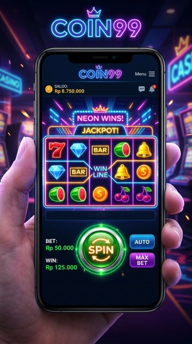 Proses pengunduhan aplikasi yang cepat di koin99.